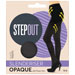 StepOut Slimming Support Opaque Tights - BLACK