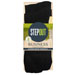 Mens Premium Cotton Business Socks - BLACK